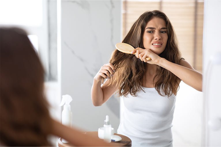 Rambut mudah kusut